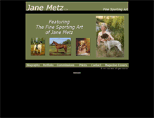 Tablet Screenshot of janemetz.com